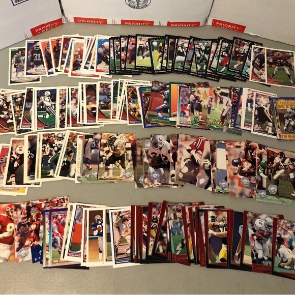 250 Mixed Sports Cards: Baseball Football Basketball Not Searched or Graded - Picture 1 of 4
